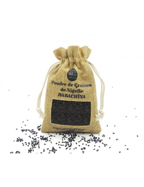 Poudre de Graines de Nigelle d'Éthiopie Certifiées Pures à 99%