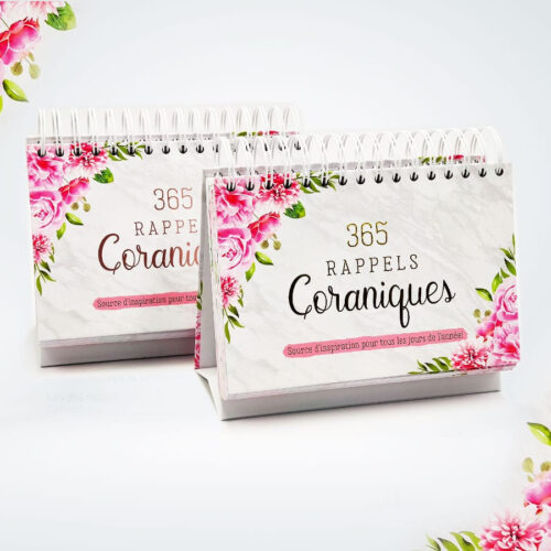 365 Rappels Coraniques – Source d’inspiration pour tous les jours de l’année – Calendrier chevalet ROSE