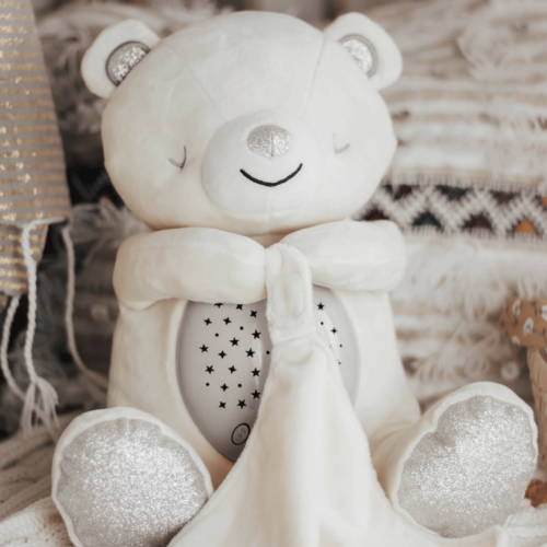 Nounours Jabar projecteur et capteur de pleurs