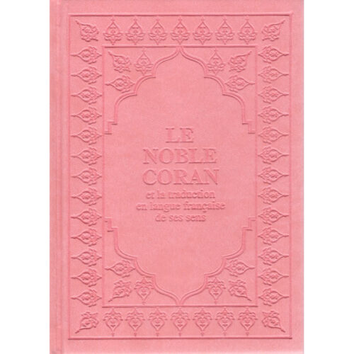 Le Coran (Arabe-Français) - Editions Sana - Format Poche 12X17 - Couverture ROSE