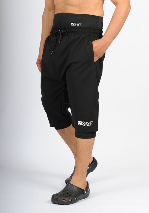 Sarouel de bain SAYF (noir)